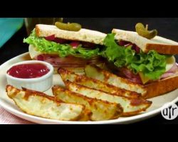 Oven Fresh Seasoned Potato Wedges | Side Dishes | Allrecipes.com