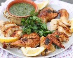 The Best Roast Chicken with Chimichurri