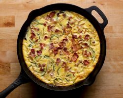 30-Minute Zucchini And Corn Frittata • Tasty