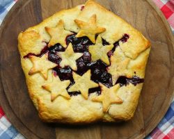 Grilled Blueberry Pie • Tasty