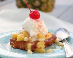 Pineapple Upside Down Sundae