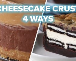 Cheesecake Crust 4 Ways • Tasty