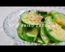 Zucchini Stir fry | 애호박 볶음 | Korean Sidedish