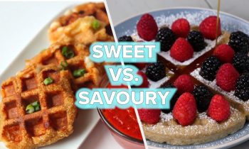 9 Sweet Vs. Savory Waffle Recipes • Tasty