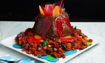 A Show-Stopping Volcano Cake That Will Shock Your Family • Tasty