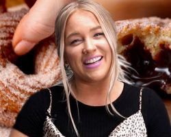 Alix’s Chocolate-Stuffed Churro Donut • Tasty