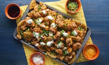 Chicken And Waffles Nachos • Tasty