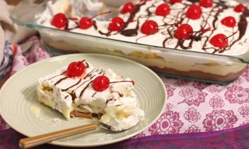 No-Bake Banana Split Dessert