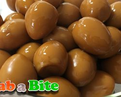 Quail Eggs in Soy Sauce (Mechurial Jorim : 메추리알 조림) – Korean Side Dishes [Part 2]