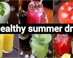 6 healthy summer drinks recipes | गर्मी की 6 ठंडी ड्रिंक रेसिपीज | 6 summer juice recipes |