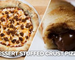 Dessert Stuffed Crust Pizza • Tasty