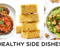 HEALTHY SIDE DISHES ‣‣ perfect for an easy fall dinner 🍁🍂