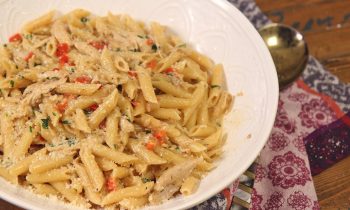 Creamy Cajun Turkey Pasta (Thanksgiving Leftovers!)