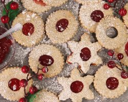 Linzer Cookies