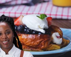 Stuffed French Toast By Chef Andrea Drummer • Tasty