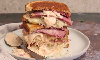 Reuben Sandwiches (Leftover Corned Beef)