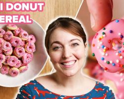 I Tried To Make Mini Donut Cereal • Tasty