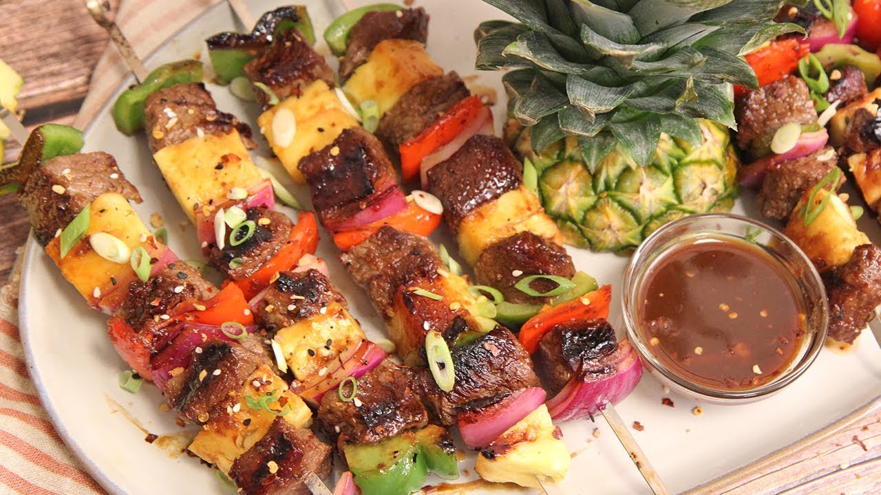 Beef Teriyaki Skewers