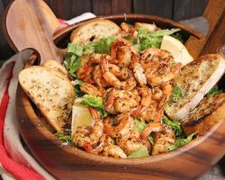 Blackened Shrimp Caesar Salad