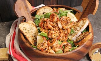 Blackened Shrimp Caesar Salad