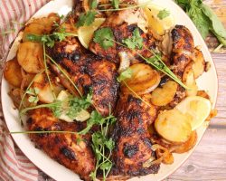 Portuguese Inspired Roast Chicken