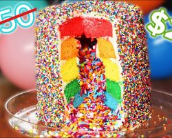 I Tried To Make A $20 Version Of A $150 Cake • Tasty