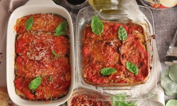 Eggplant Parm Two Ways