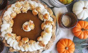 Our First Pumpkin Pie of the Season (real kitchen)
