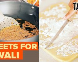 I Tried Making 3 Popular Diwali Sweets • Tasty