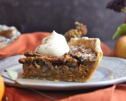 Pumpkin Pecan Pie