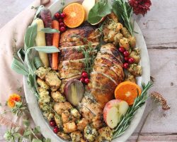 Turkey, Stuffing and Gravy (For 6)