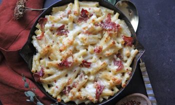 Prosciutto & Fontina Baked Ziti