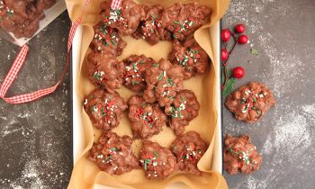 Salted Peanut Chocolate Clusters