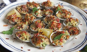Stuffed Baked Clams