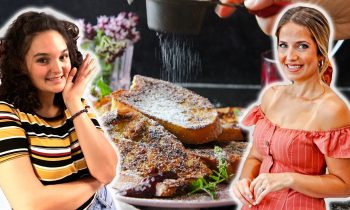 LIVE: Breakfast for Dinner w/ My Little Sister!