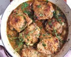 Chicken with 40 Cloves of Garlic