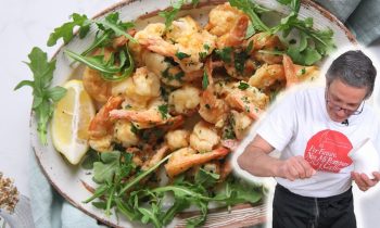 Papa Sal Makes Shrimp Francese