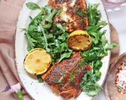 Blackened Roasted Salmon