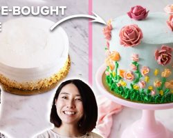 Preppy Kitchen Helps Rie Transform Store-bought Cake For Mother’s Day • Tasty