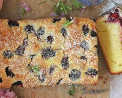 Blackberry Limoncello Cake