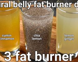 3 fat burning drink – weight loss recipes | fat burning tea | homemade drinks to lose belly fat