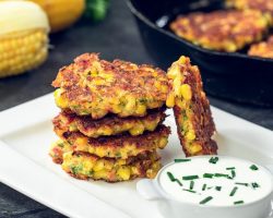 Grilled Corn Fritters