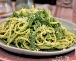 Trenette al Pesto (Pasta from the Movie Luca)