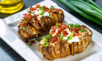Bloomin’ Baked Potato – Perfect Oven Baked Potatoes