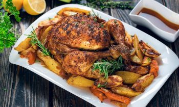 Easy Oven Whole Roasted Chicken