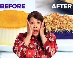 I Accidentally Turned A Traditional Filipino Dessert Into An Ube Upside-Down Pie!