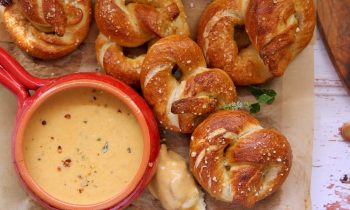 Soft Pretzels with Beer Cheese Dip