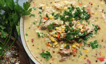 Summer Corn and Chicken Chowder