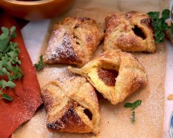 Apple Butter Cheese Danishes