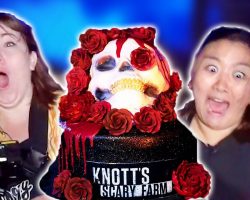 Can We Decorate A Halloween Cake In A Scare Park?